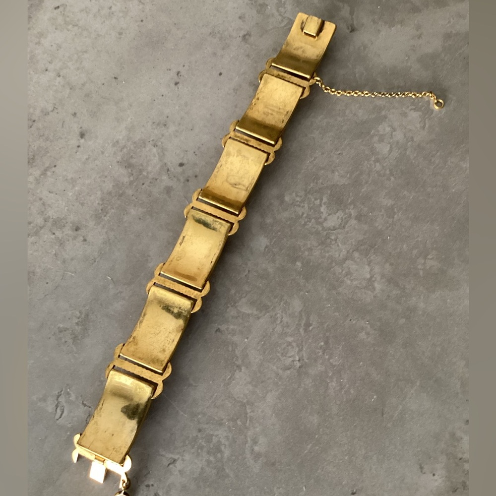Vintage 1960’s Toledo Damascene bracelet - Picture 6 of 6